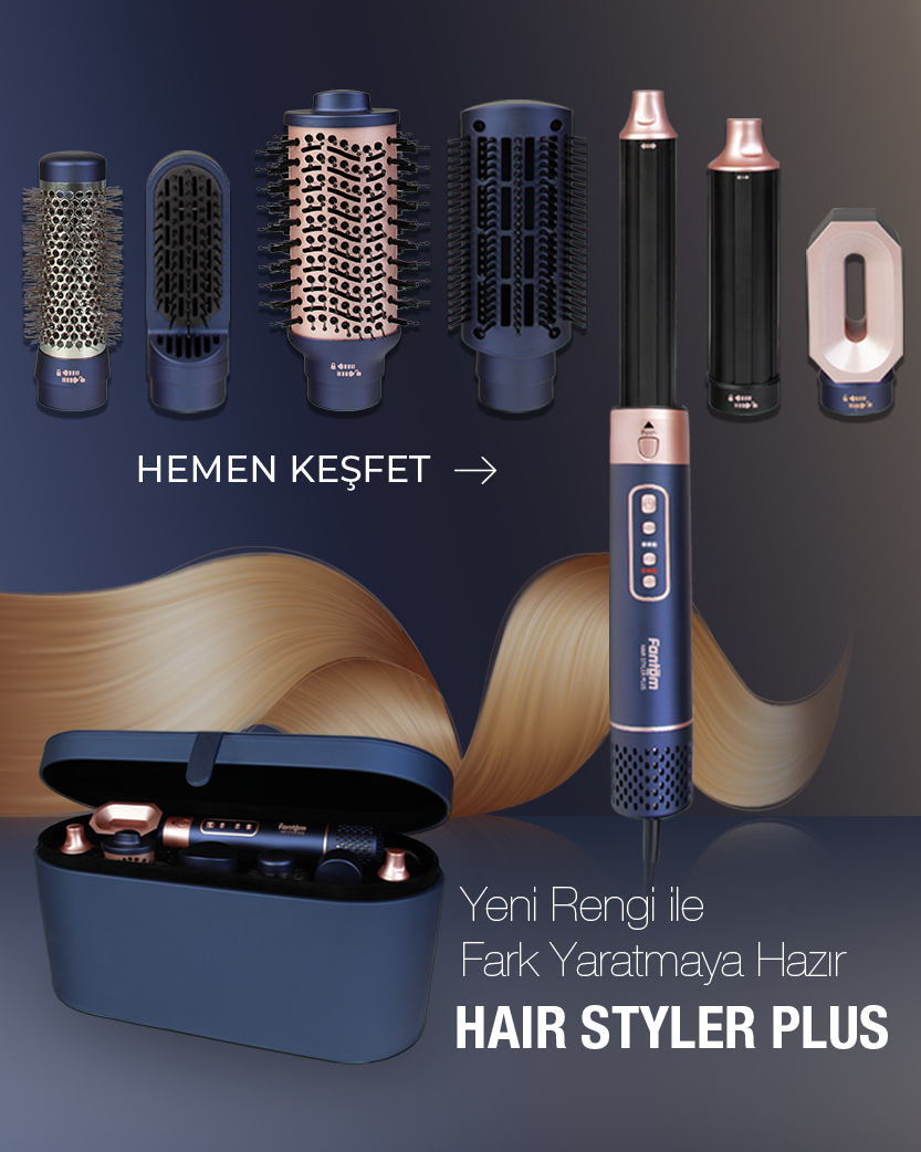 Hair Styler Plus Mavi